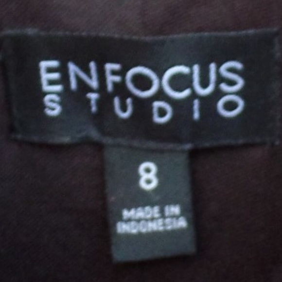 Enfocus Studio 8 Dress Light Brown Lace Floral Stretch Bodycon Empire Flattering - Picture 4 of 6